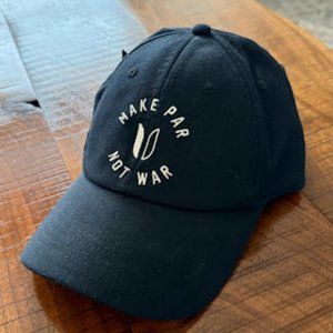 Black Linksoul golf hat